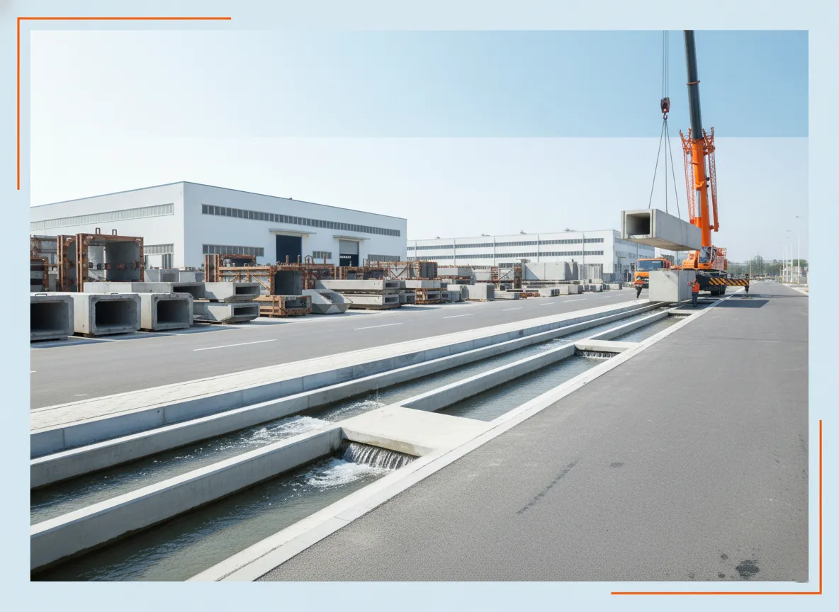 Precast U-Drain Manufacturer in Raipur