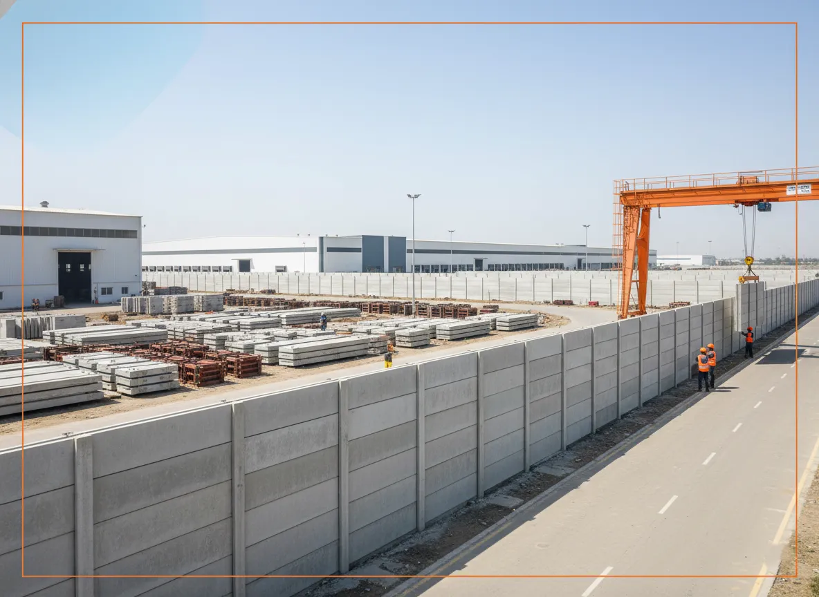 RCC Precast Boundary Wall Manufacturer in Raipur