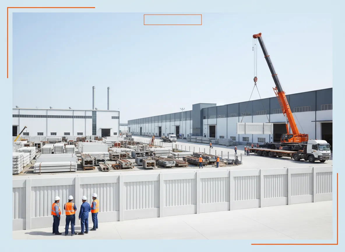 RCC Precast Wall Manufacturer in Raipur